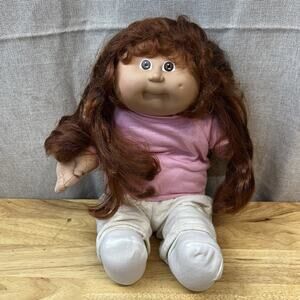 Cornsilk Cabbage Patch Kids HM#40 Long Red Hair Brown Eyes OAA 1985